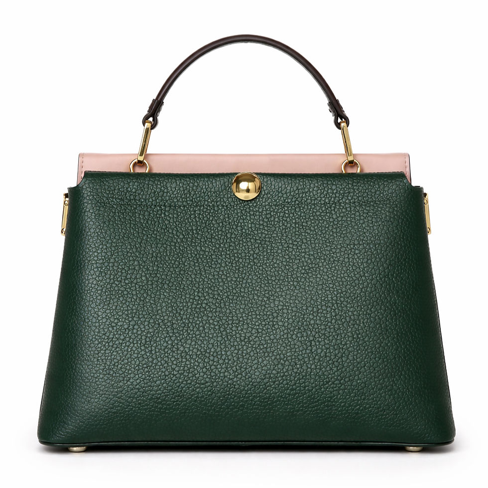 Thumbnail: Melhair Leather Side Satchel