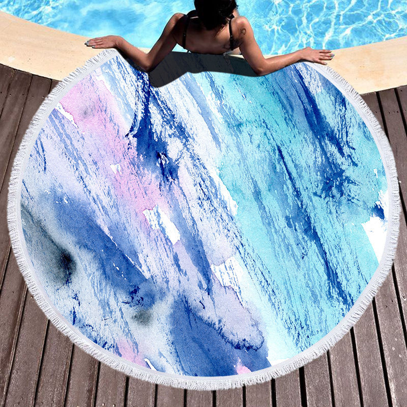 Thumbnail: Ocean Resin Round Beach Towel