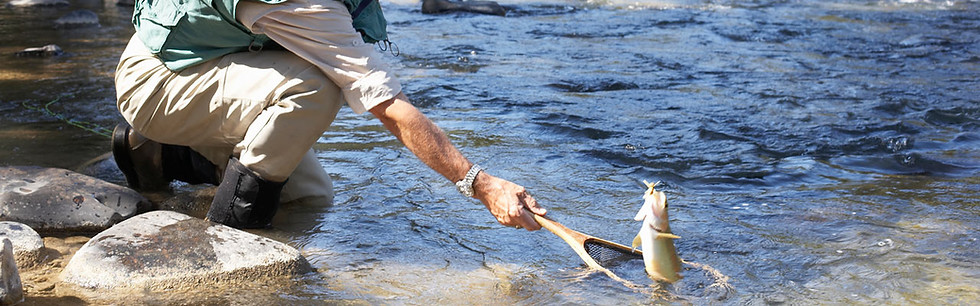 Man Fishing Outdoors
