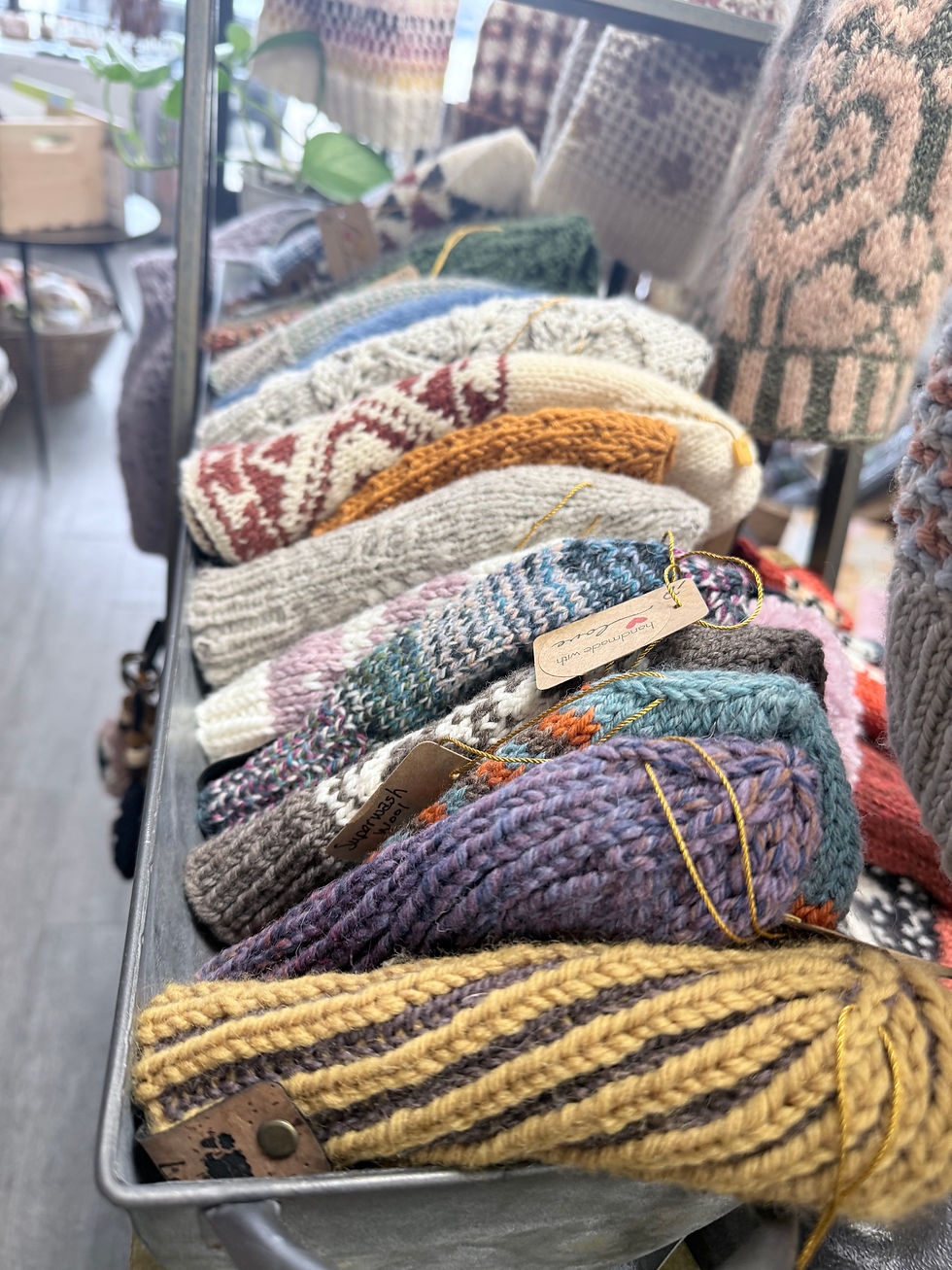 August at Growing Up Lulu Fiber Arts