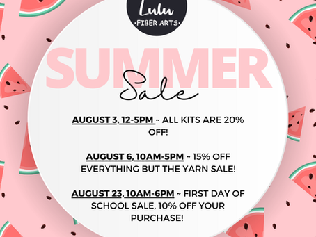 Summer Sale!