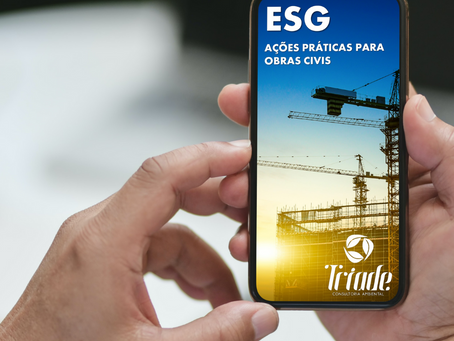 E-book grátis - ESG: ações práticas para obras civis