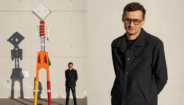 Jonas Aničas – geriausias ArtVilnius'22 jaunasis menininkas