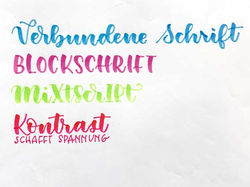 Möglichkeiten mit Brush pen