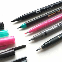 Brush pens