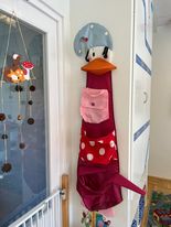 Children love colourful items on the wall