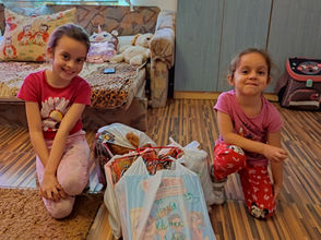 They were delighted with the gifts