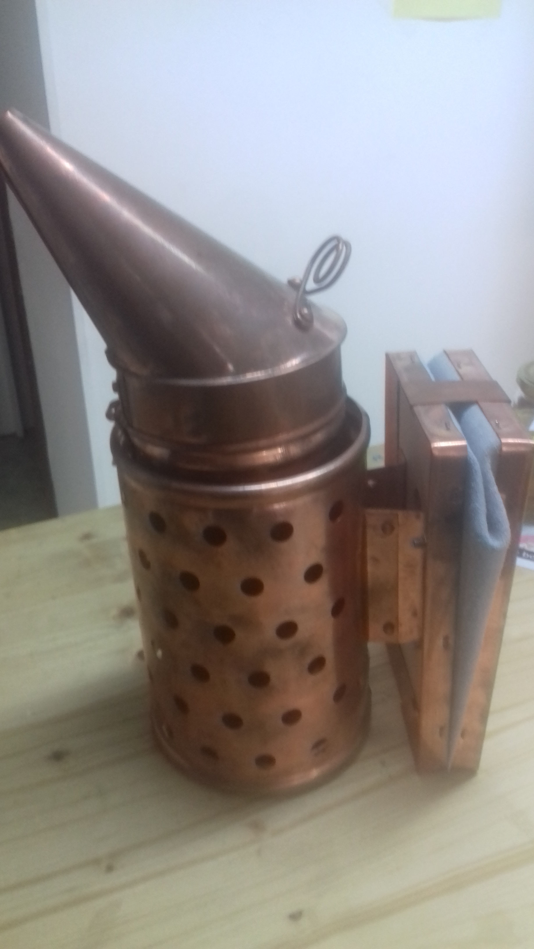 enfumoir en cuivre