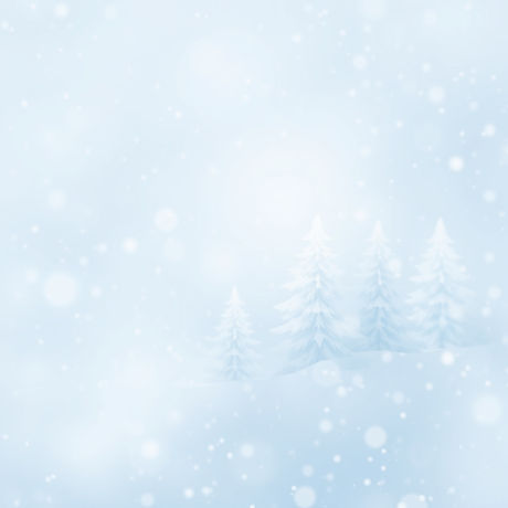 I would like a simple background of misty snowflakes done in soft blue and white hues with