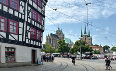 Erfurt hat uns besonders gefallen. Sehr viel alte originale Bausubstanz gibt der Stadt das Flair.