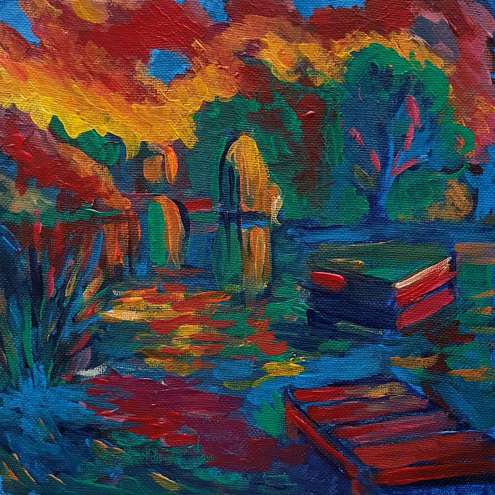 Fulya Turan,  Leuven 22, 2025, TÜA, 20 x 20 cm 