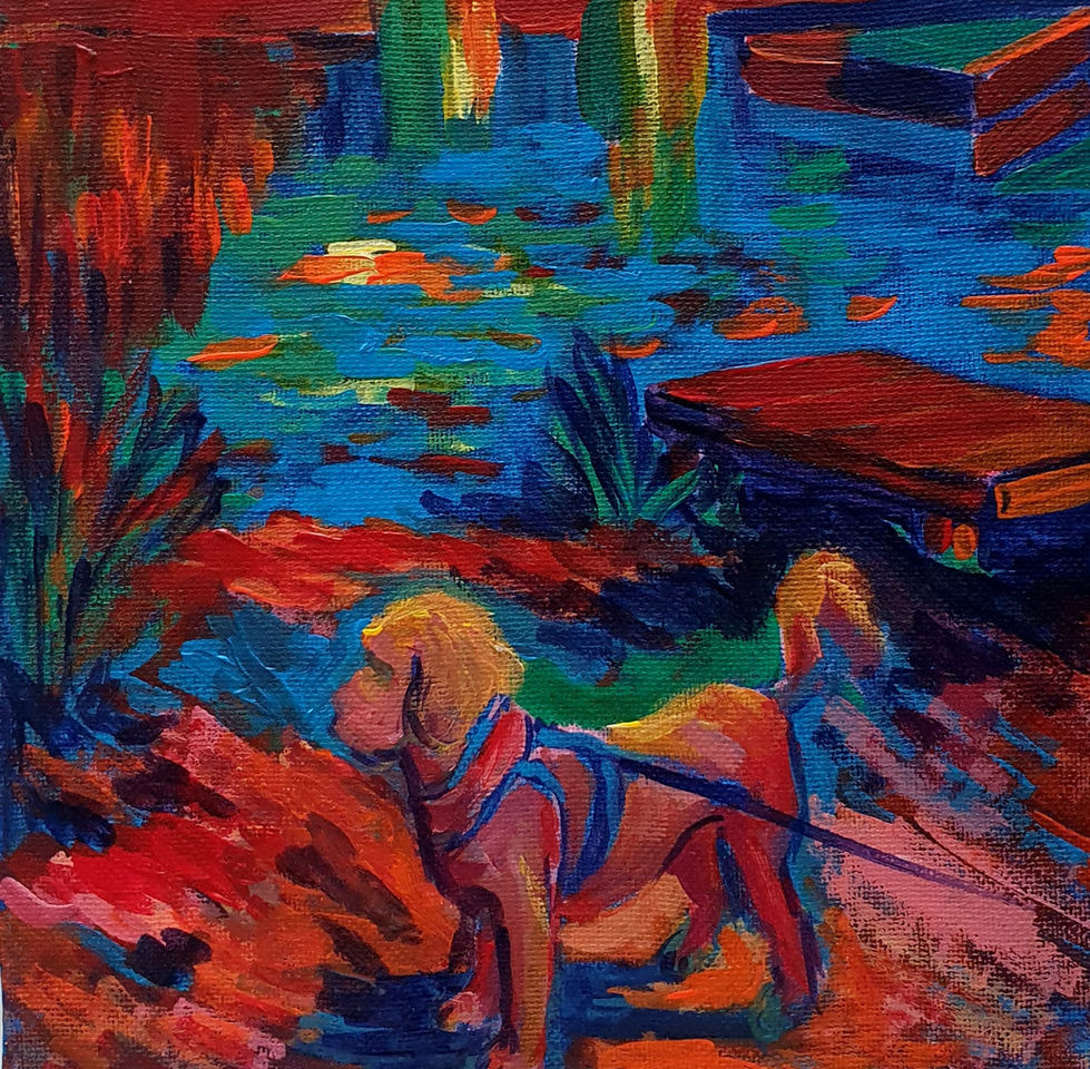 Fulya Turan,  Leuven 24, 2025, TÜA, 20 x 20 cm 