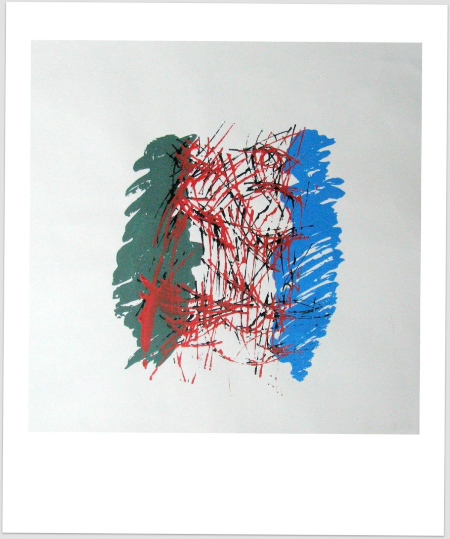 Fulya Turan, Çalıştık 1, 2010, tuval bezi üzeri serigrafi, 35X50 cm