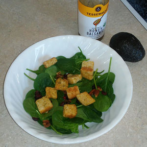 Monday's Salad On The Menu!