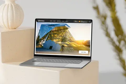 architecture firm web design