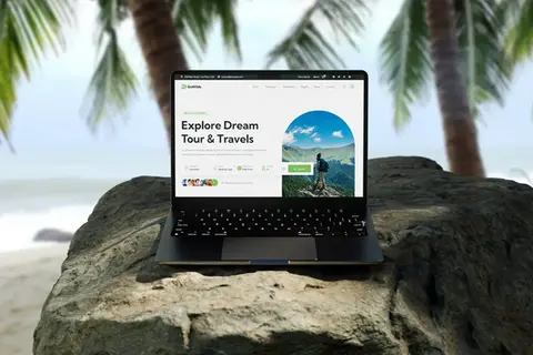 travel agency web design