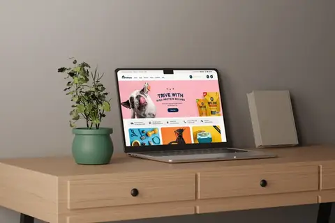 pet shop web design
