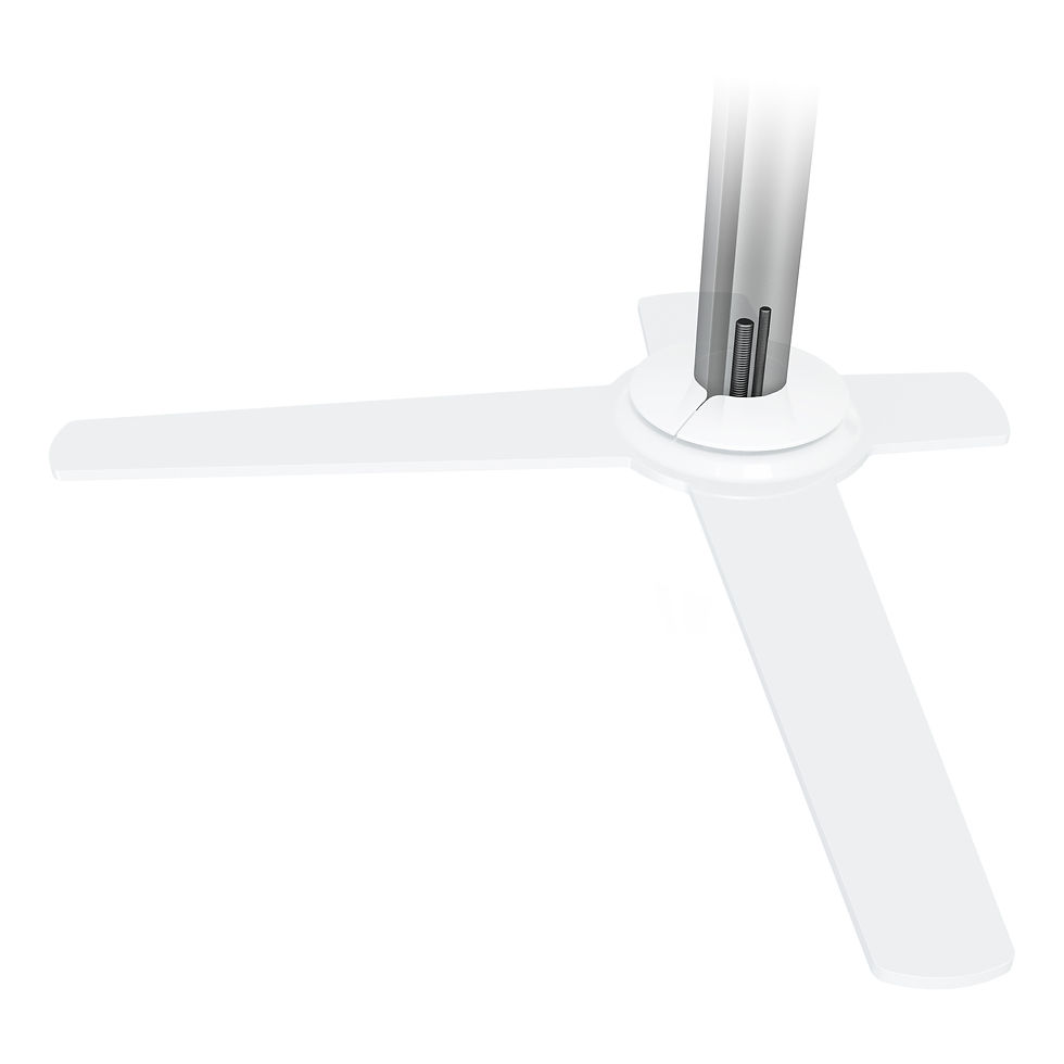 Dataflex Viewlite desk plate option 010 white 58.010