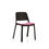 Thumbnail: Moventi Ava chair in Lava finish with seat pad