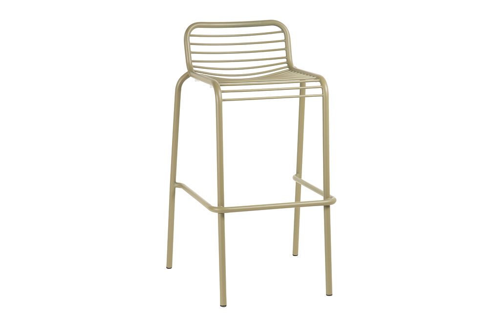 Thumbnail: Origin Contour High Stool in reed green finish