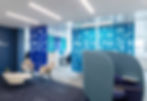 Flux Acoustic Hanging Screen for Offices