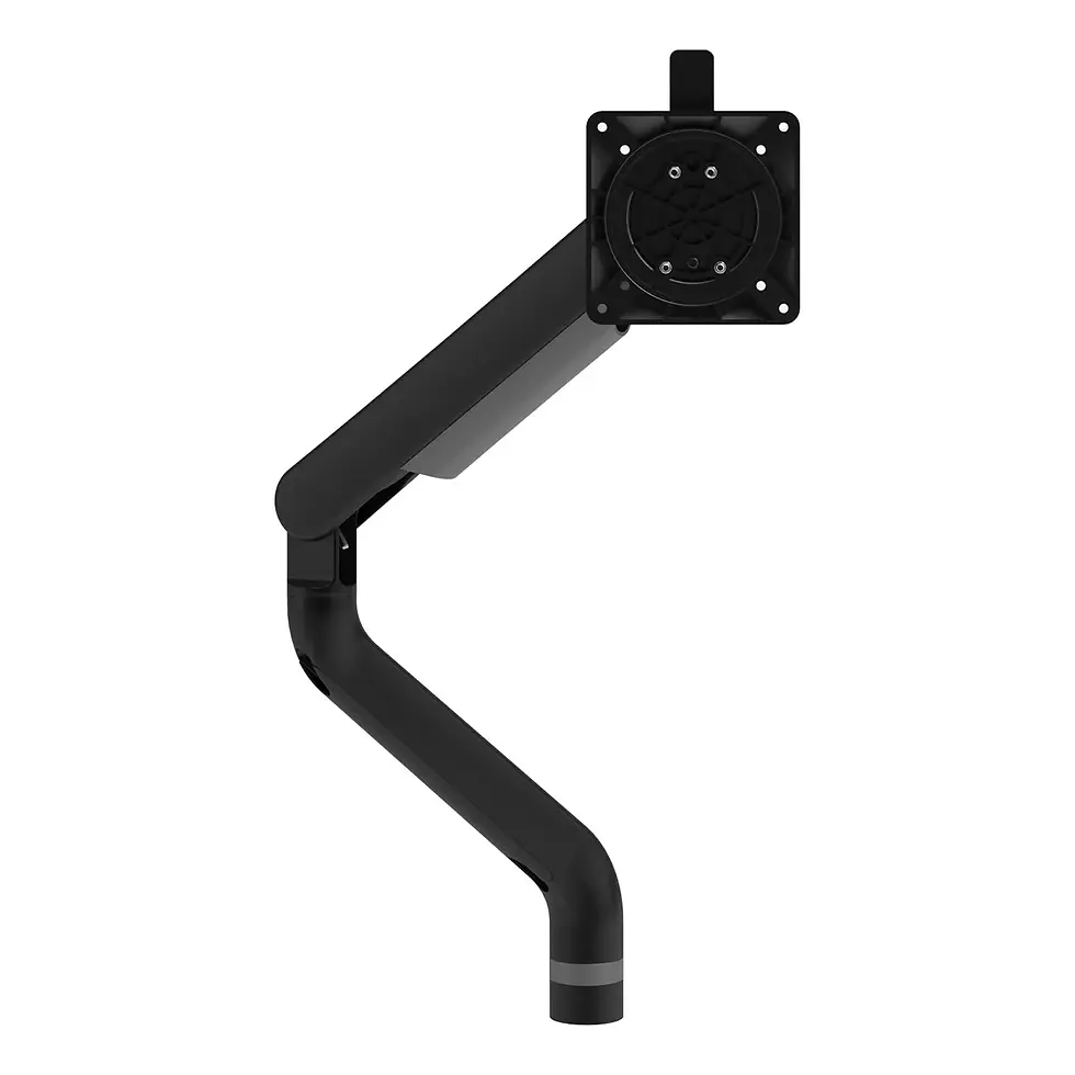 Thumbnail: Sustainable Dataflex Viewprime Plus Monitor Arm in black - desk 113