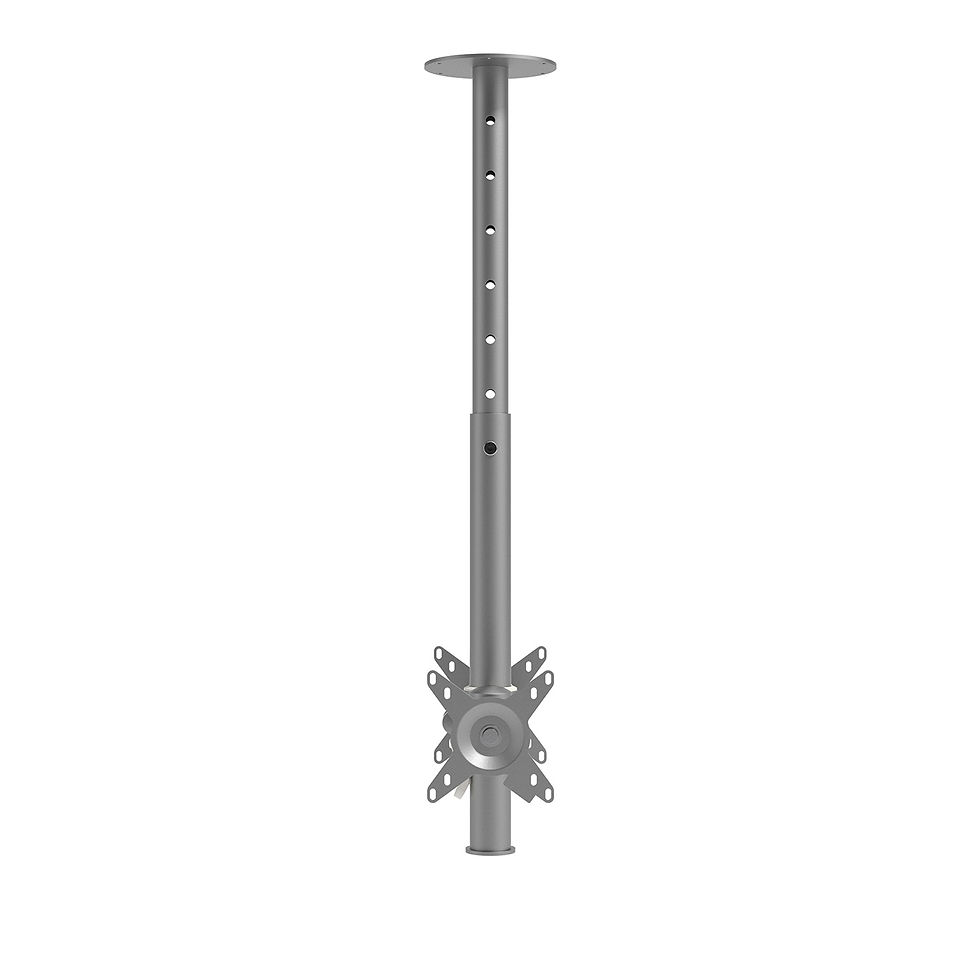 Thumbnail: Dataflex Viewmate ceiling mounted dual monitor arm 52.572