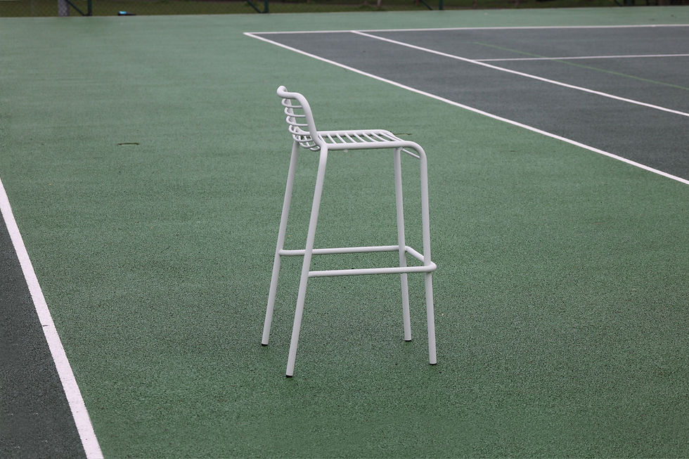 Thumbnail: Origin Contour High Stool in white