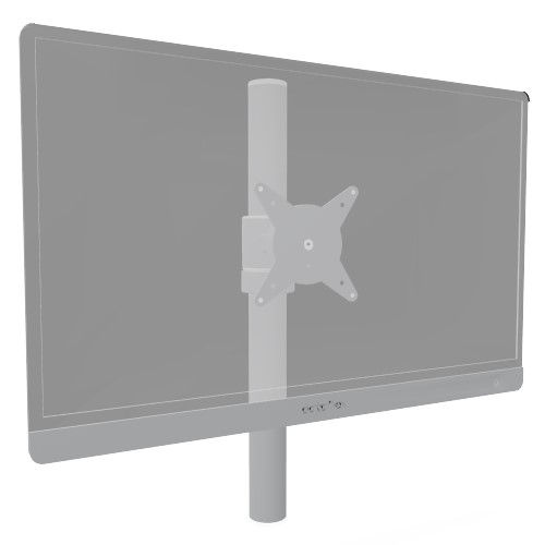 Viewlite monitor arm: white desk mount