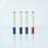 Thumbnail: Four eco-friendly markers: blue, black, green, red