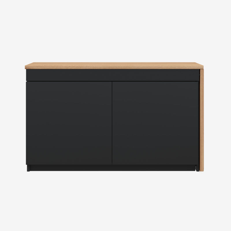Thumbnail: Compact foldaway desk in black