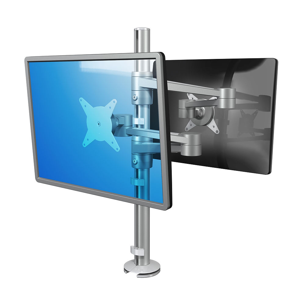 Thumbnail: Dataflex Viewlite monitor arm - desk 142