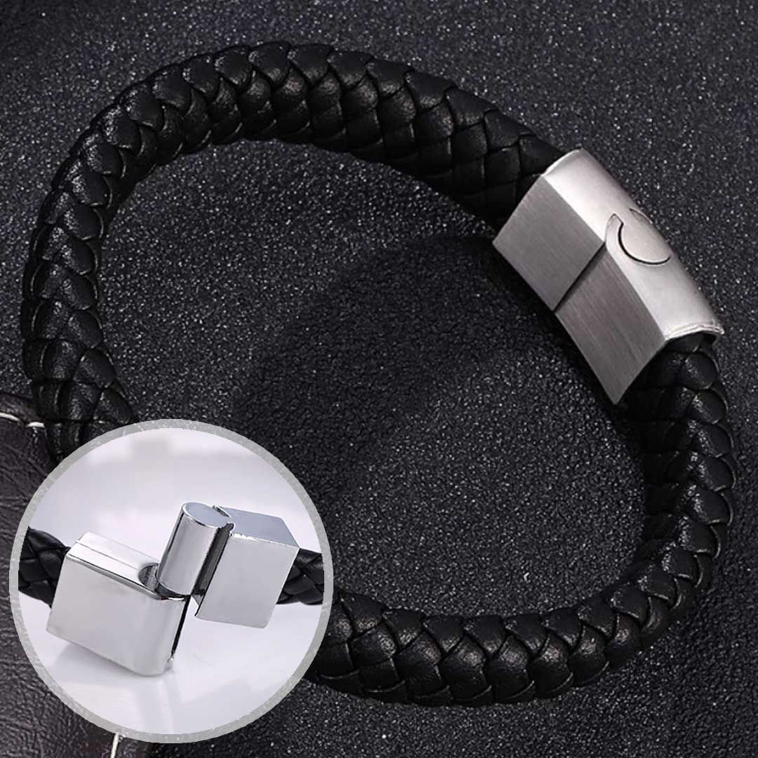Pusera de Cuero Trenzado