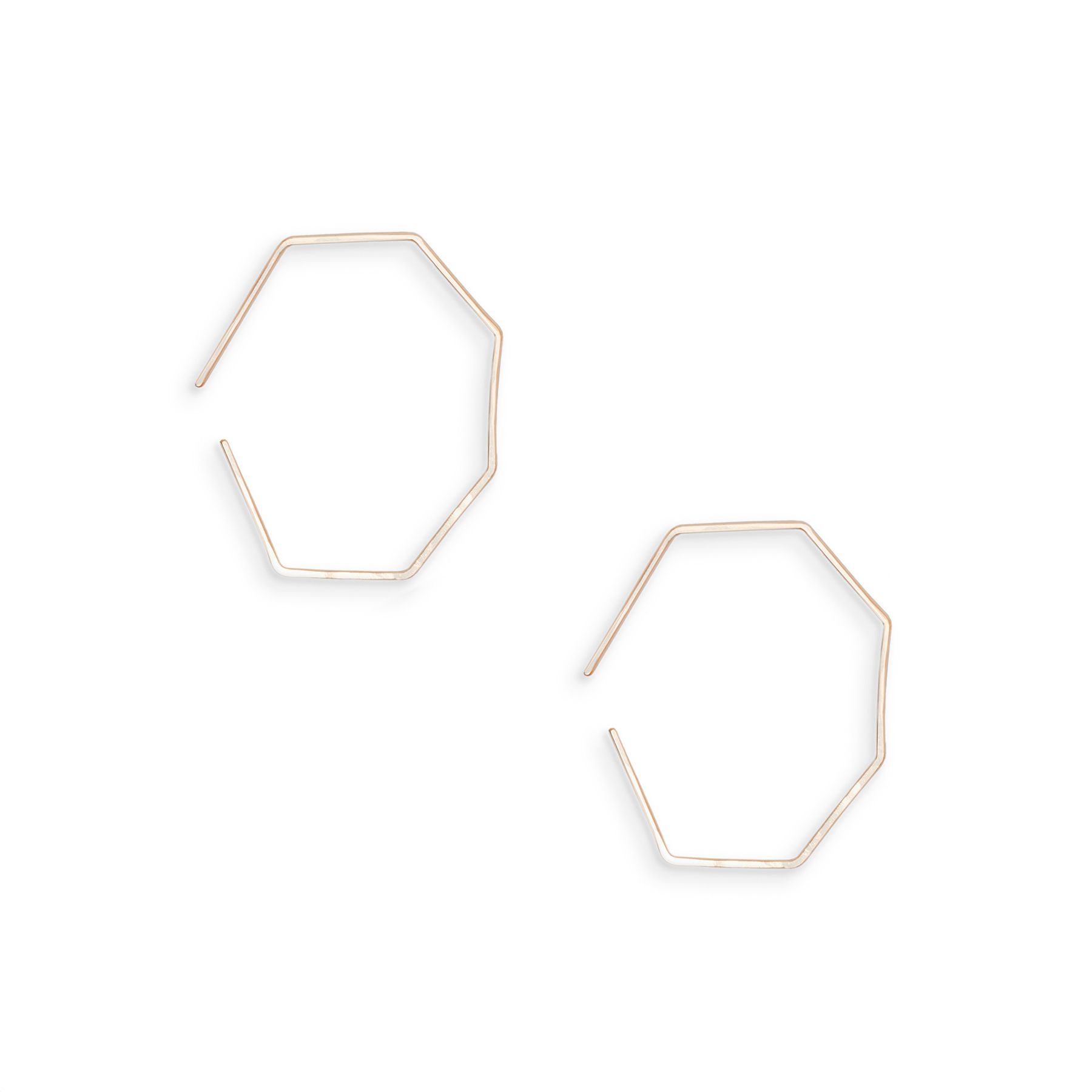 Olive:peace hoops large