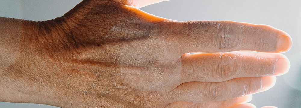 Hands cupped for angelic healing ireland energy work.