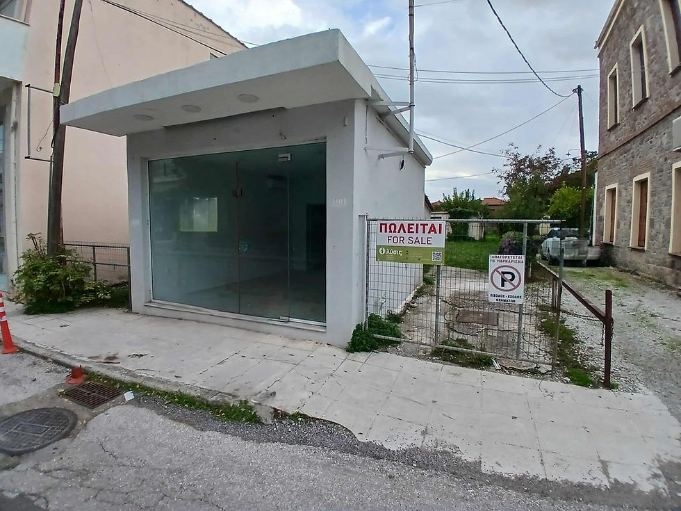 Πωλείται οικόπεδο 680τ.μ. με κατάστημα 38τ.μ. στην Καλλονή Δυτικής