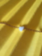 Bracelet Coeur de Nacre détails- acier inoxydable