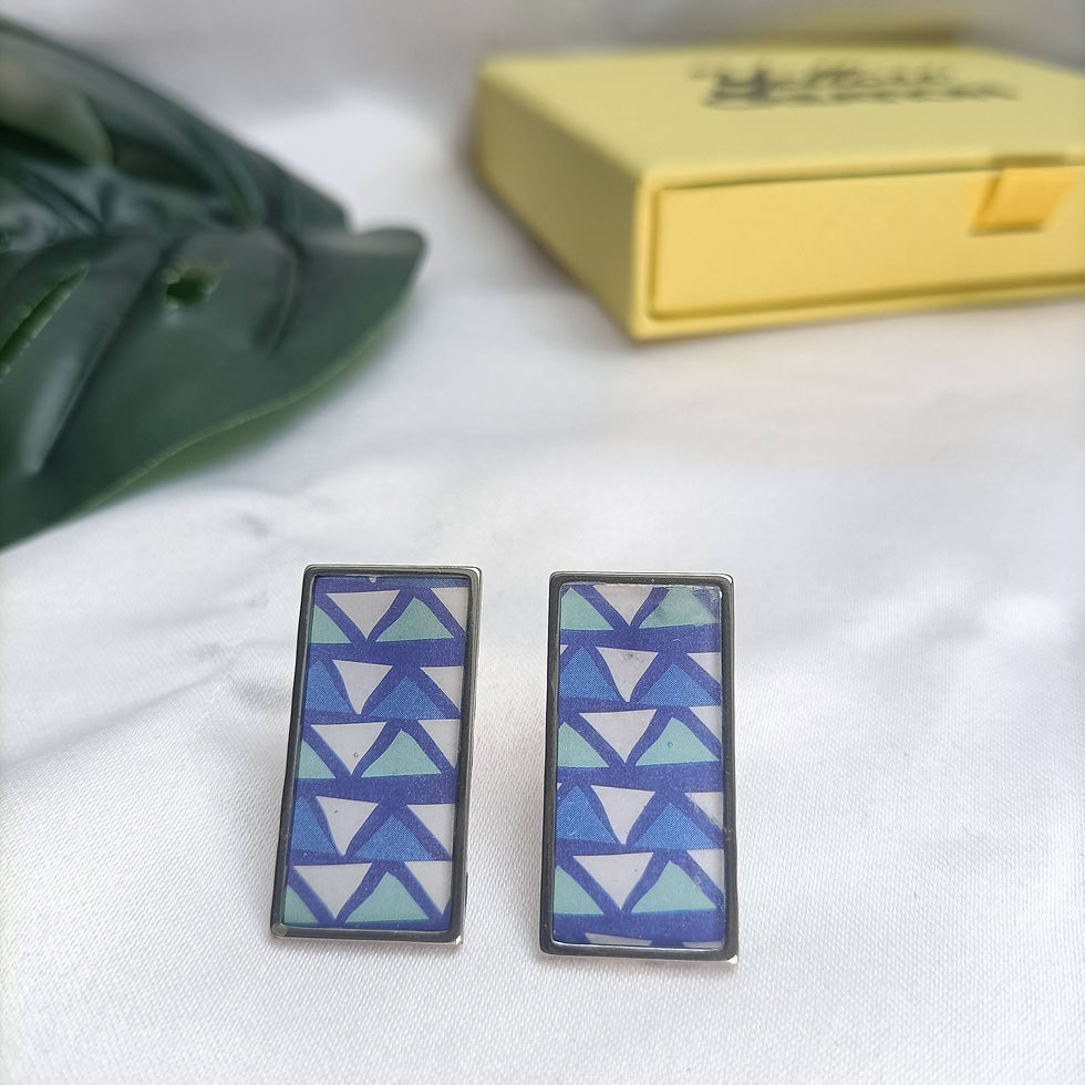 Miniature : Boucles d'oreilles - Linéa argenté à clips