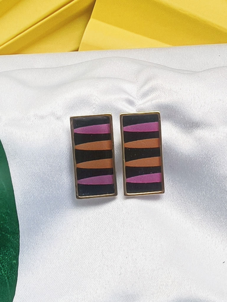 Miniature : Boucles d'oreilles - Linéa doré