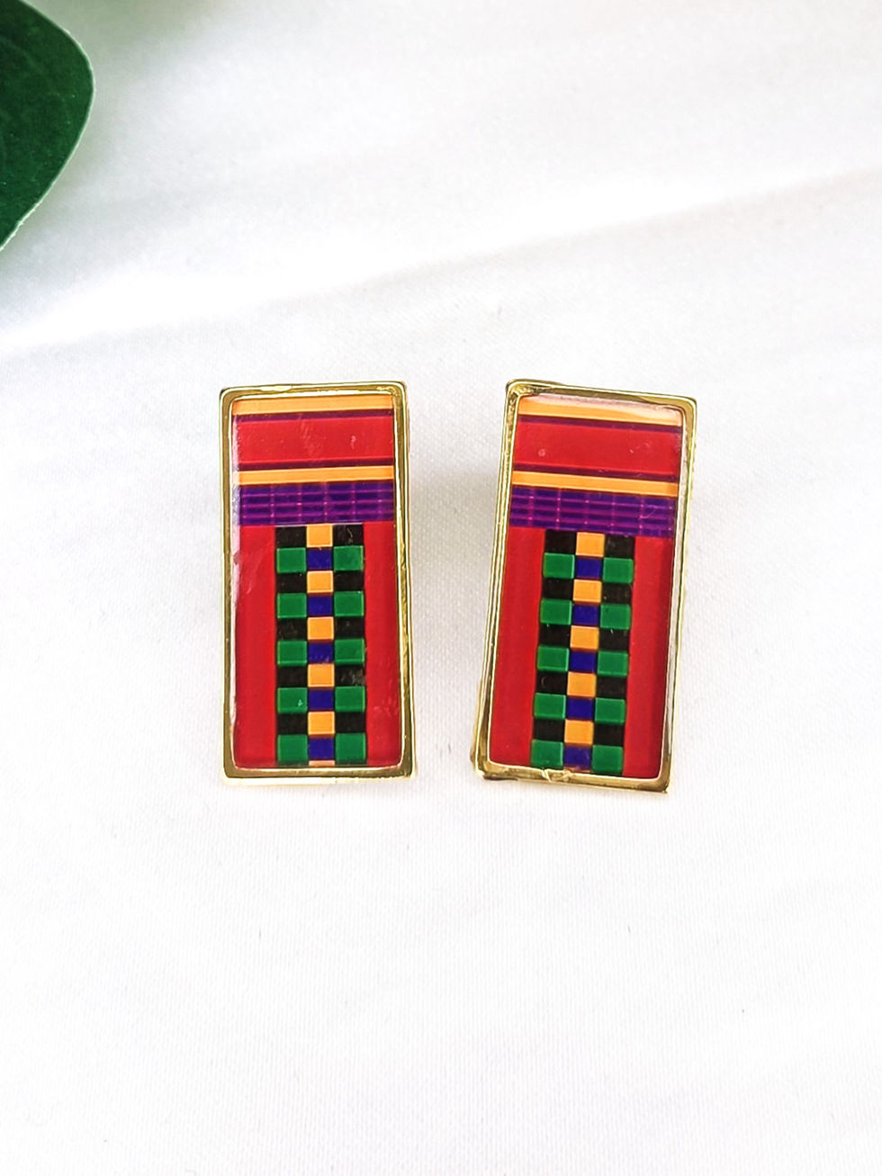 Miniature : Boucles d'oreilles - Linéa doré