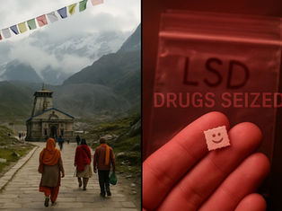 lsd drugs caught in kedarnath yatra