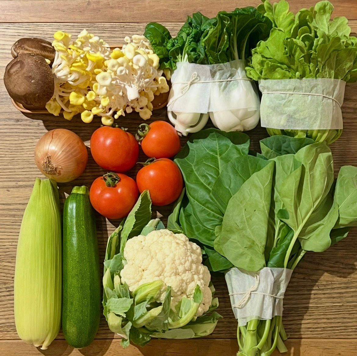 【限量】月訂節氣蔬菜 (台南市區/連配4週)