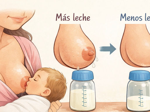 Es normal que un seno produzca más leche que el  otro