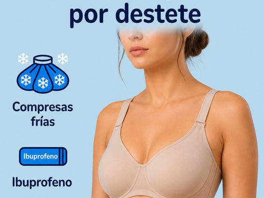 El destete abrupto es una de las causas más comunes de dolor y congestión en los senos