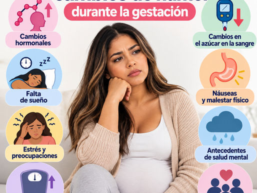 Desencadenantes de cambios de humor durante la gestación