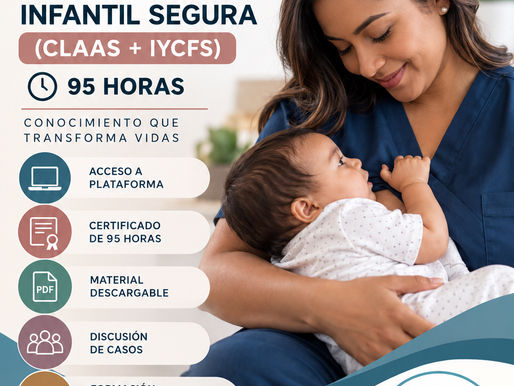 ¿Quieres convertirte en Especialista en Lactancia Avanzada y Alimentación Infantil Segura?
