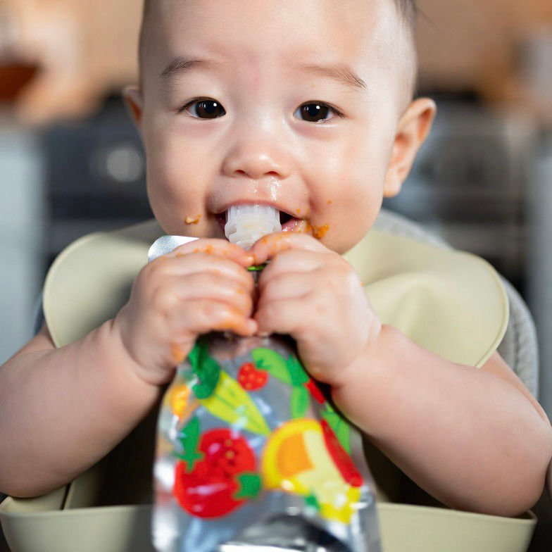 Se recomienda limitar el uso de los saquitos de comida para bebés