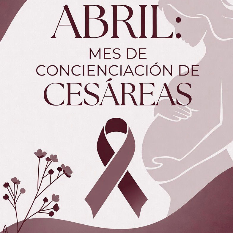 Abril es el mes de concienciación de cesárea