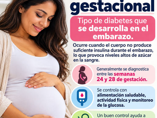 Diabetes gestacional: tipo de diabetes que se desarrolla en el embarazo