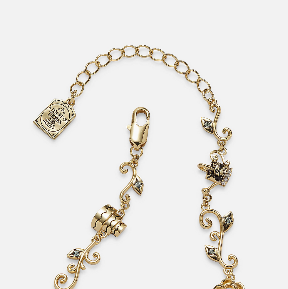 Thumbnail: A Court of Thorns and Roses™ Elain Archeron Linear Bracelet